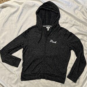 Victoria’s Secret Pink Zip Up Sweater Sz L